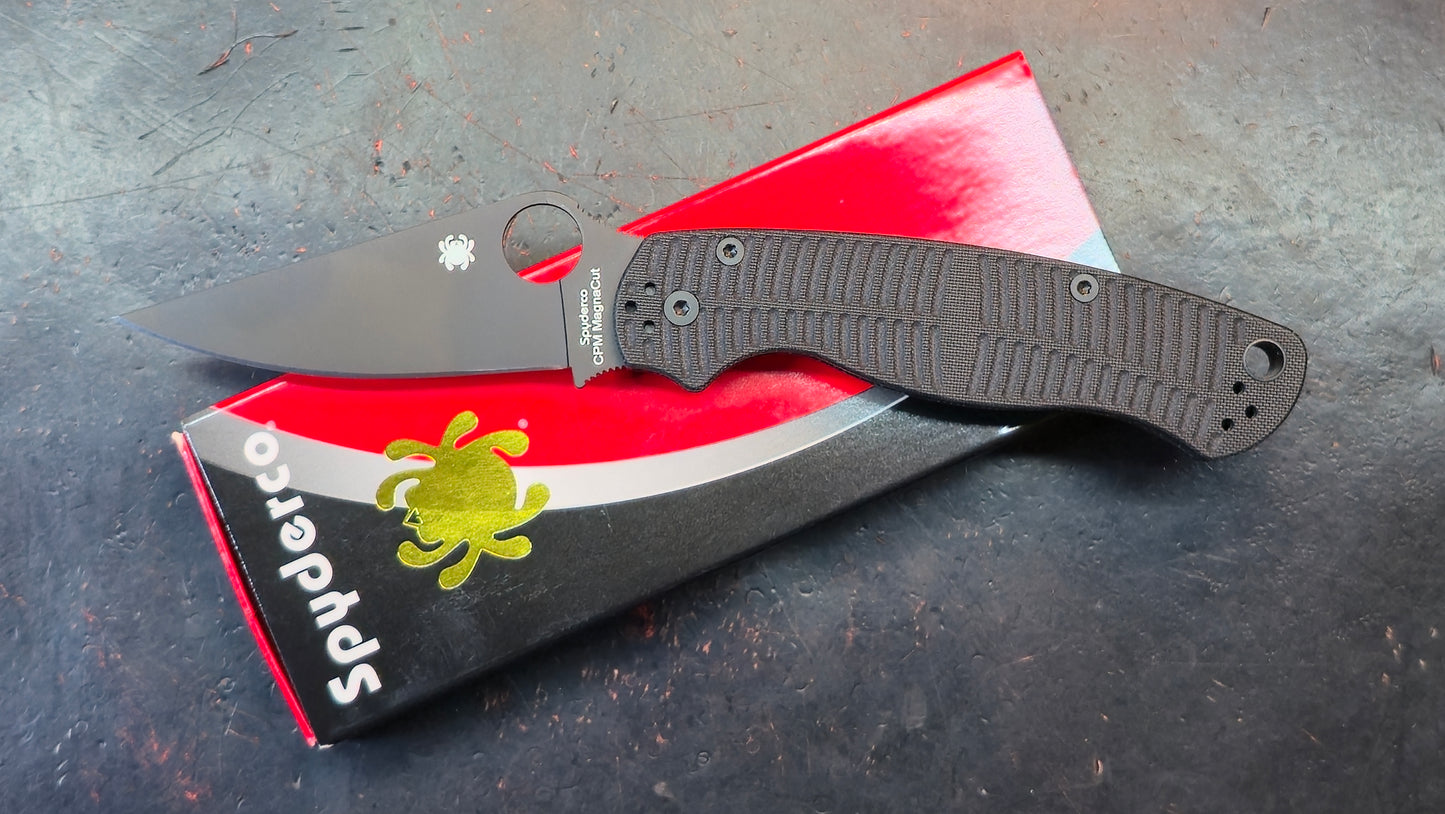 Spyderco Para 2 SALT G-10 Magnacut