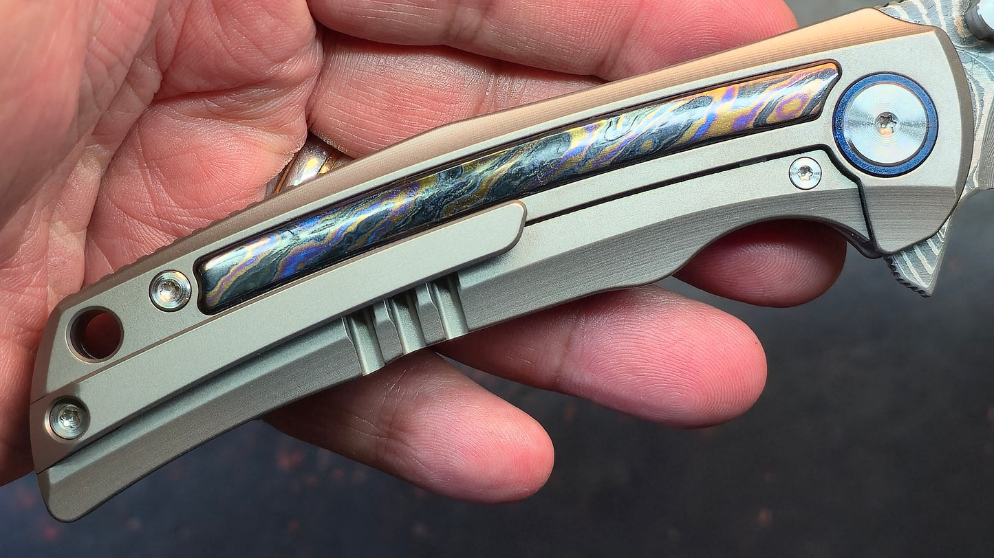 Sixleaf SL-85 Titanium Timascus RWL34+PMC24