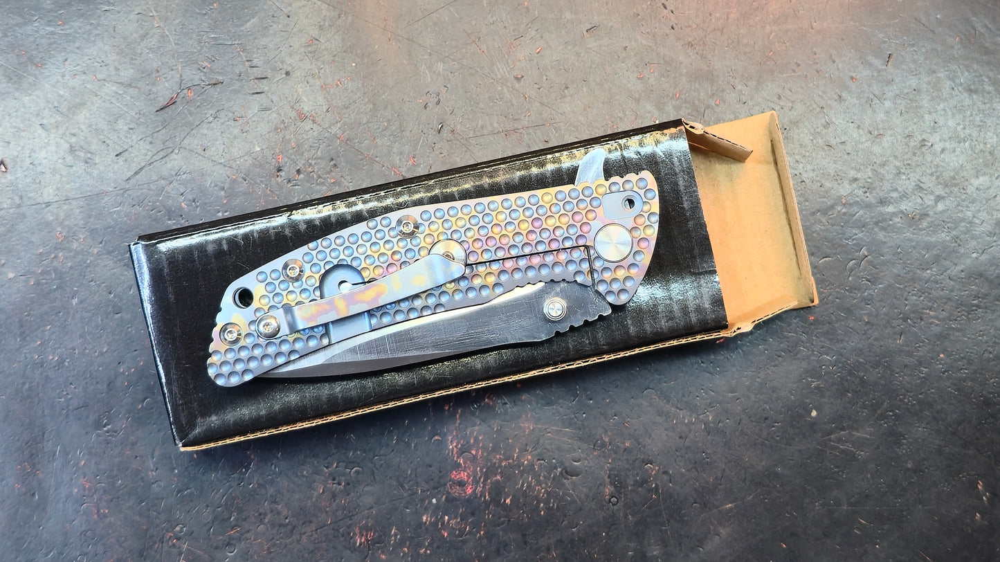 Kizer KI404B1 Titanium / G10 Handle VG-10 Blade (USED, see description)