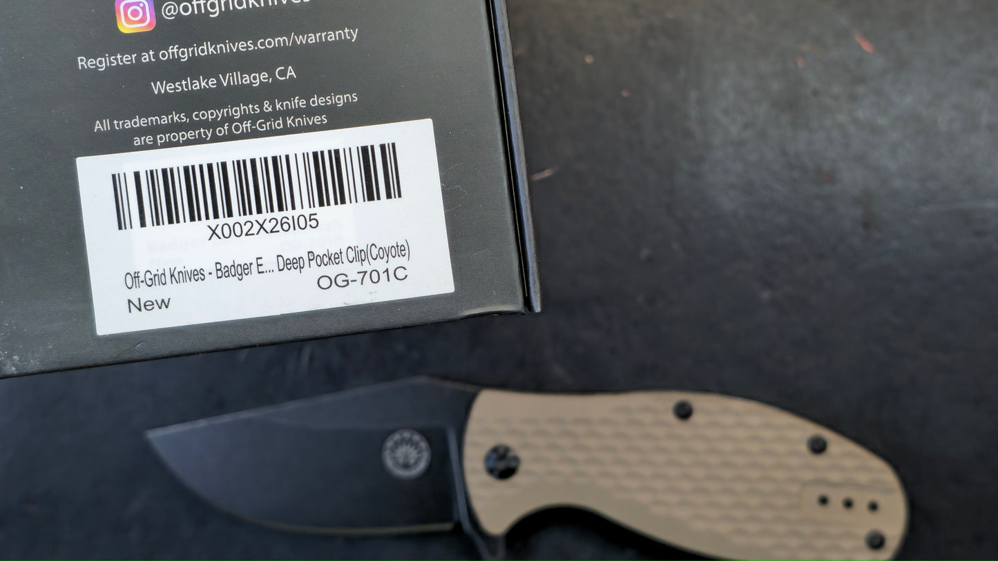 Off-Grid Badger G10 14C28N