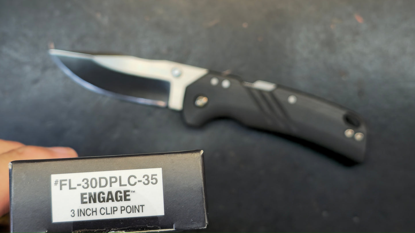 Cold Steel Engage - Blk G10 3.0" S35VN