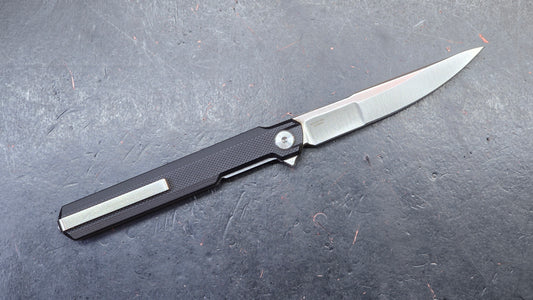 Bestech DUOZ Black G10 Handle 14C28N