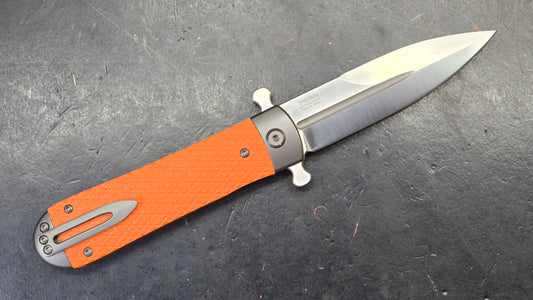 Ganzo Adimanti Samson Orange G10 Handle D2 Spear Point