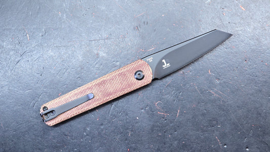 Kizer Feist (Deadpool Numbered SE) Micarta CPM3V