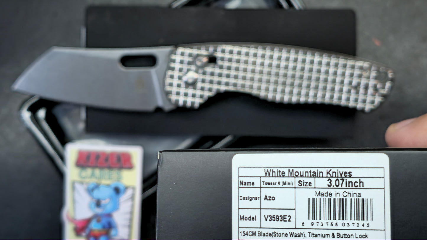Kizer Towser K (Mini) Frag Ti 154CM
