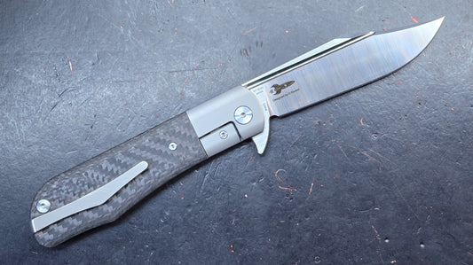 Artisan Cutlery Hyperion Ti/Carbon Fiber S35VN