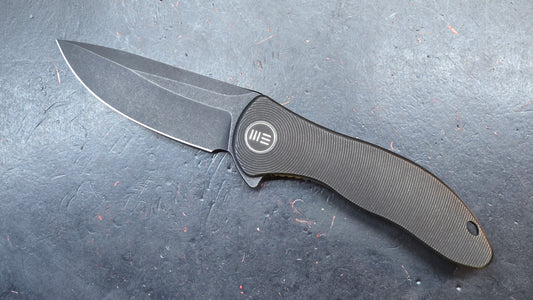 WEKNIFE Synergy 2v2 (INTEGRAL) Tiger Stripe/Black Titanium Handle 20CV