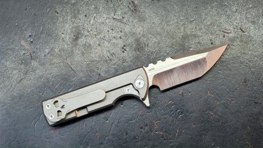 Chaves Knives Integral TAK Titanium M390