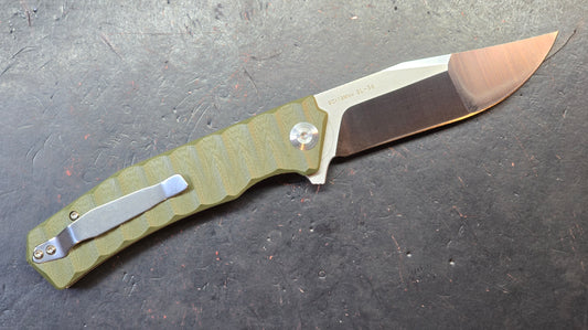 SixLeaf SL-36 G-10 Handle 9CR13MOV Blade