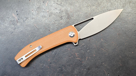 CIVIVI Riffle Micarta Handle 14C28N Blade