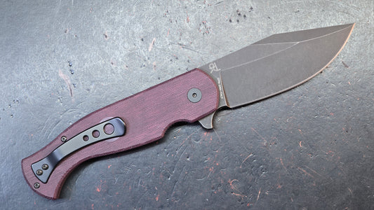 FOX Eastwood Tiger FX-524 MB Micarta S90V