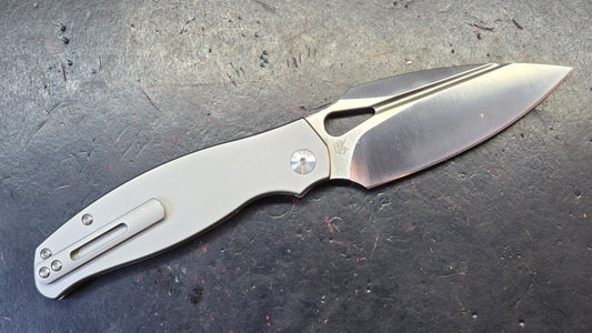 Monterey Bay Knives Sabertooth Titanium Handle S90V Blade