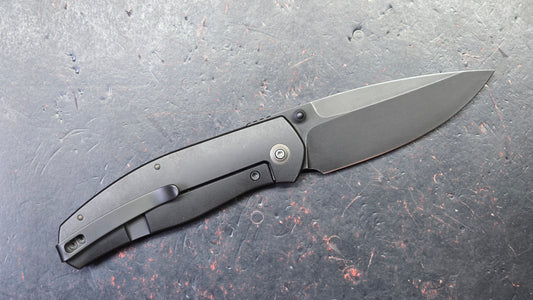 WeKnife WEKNIFE Esprit Titanium & Carbon Fiber Handle CPM 20CV Blade