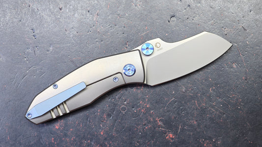 Kubey Monsterdog Titanium Handle M390 Blade