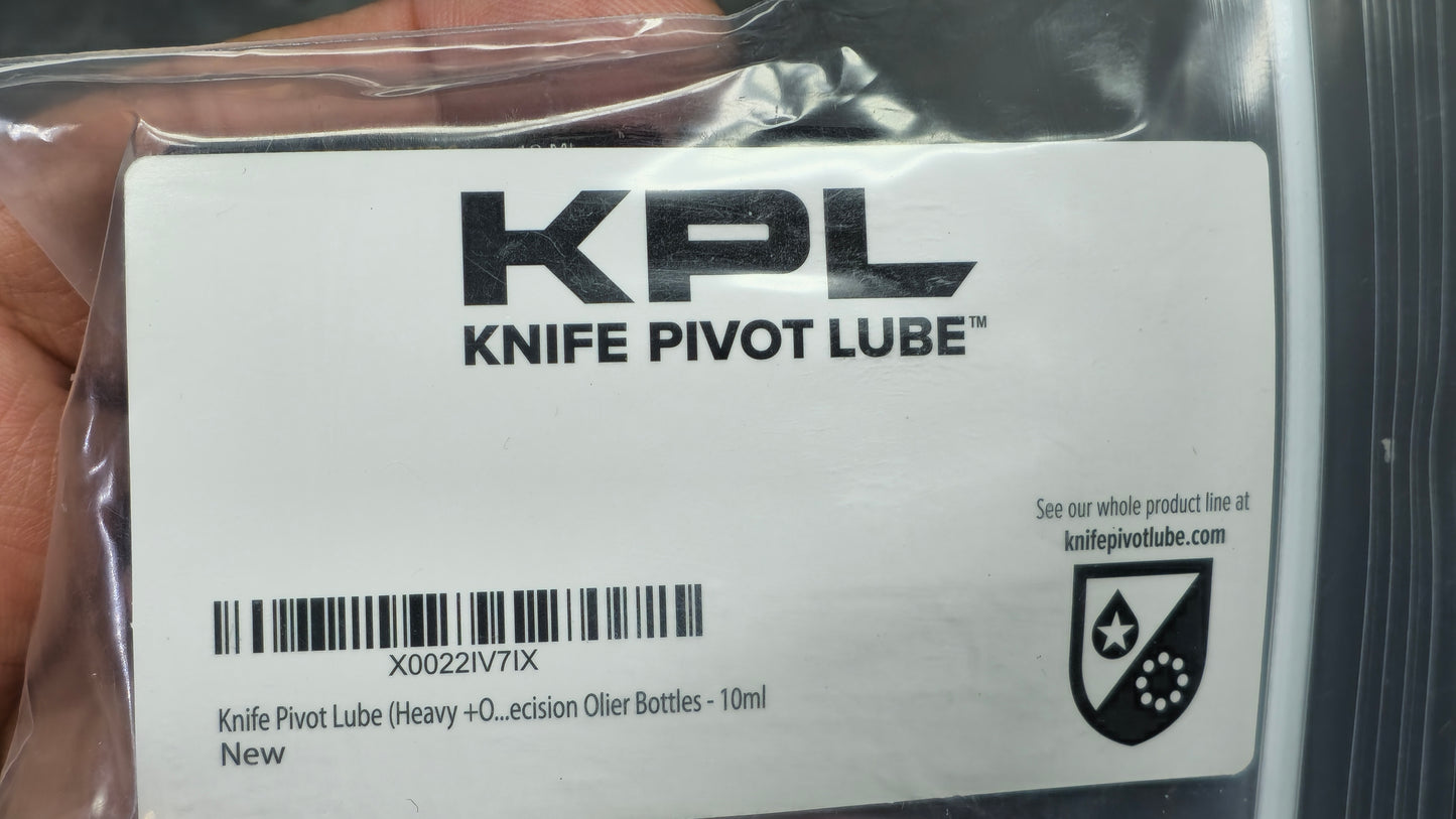 KPL Knife Double Pack Combo Knife Pivot Lube Original/Heavy