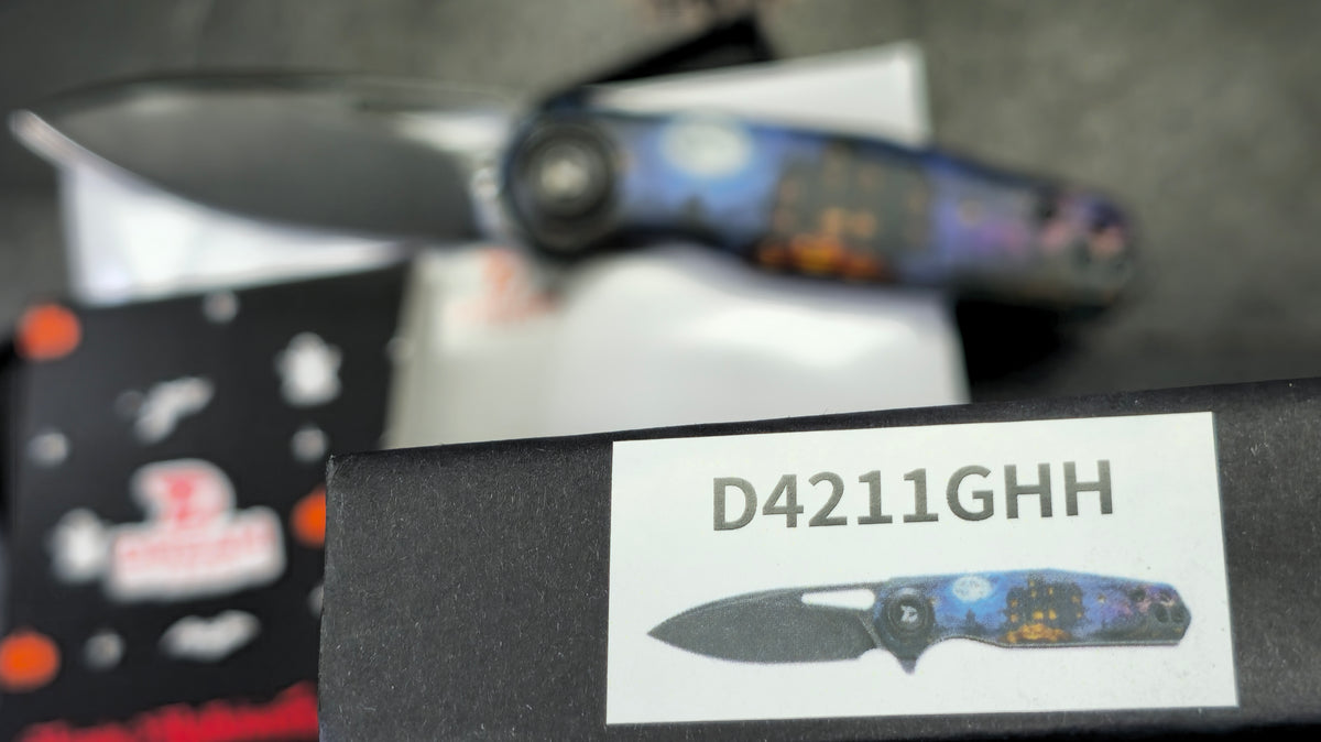 Dreamtech D4211 Button Liner Lock 2026 Halloween G10 Handle D2 Blade