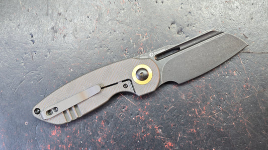 Kizer October Titanium Handle CPM 20CV Blade