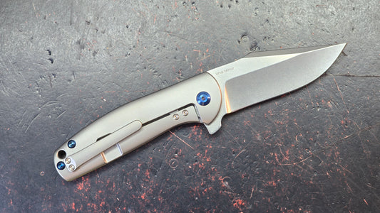 Kizer Ursa Minor Titanium Handle S35VN Blade