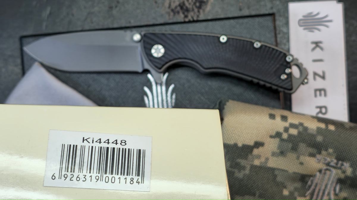 Kizer Ki4448 Titanium G10 Handle S35VN Blade