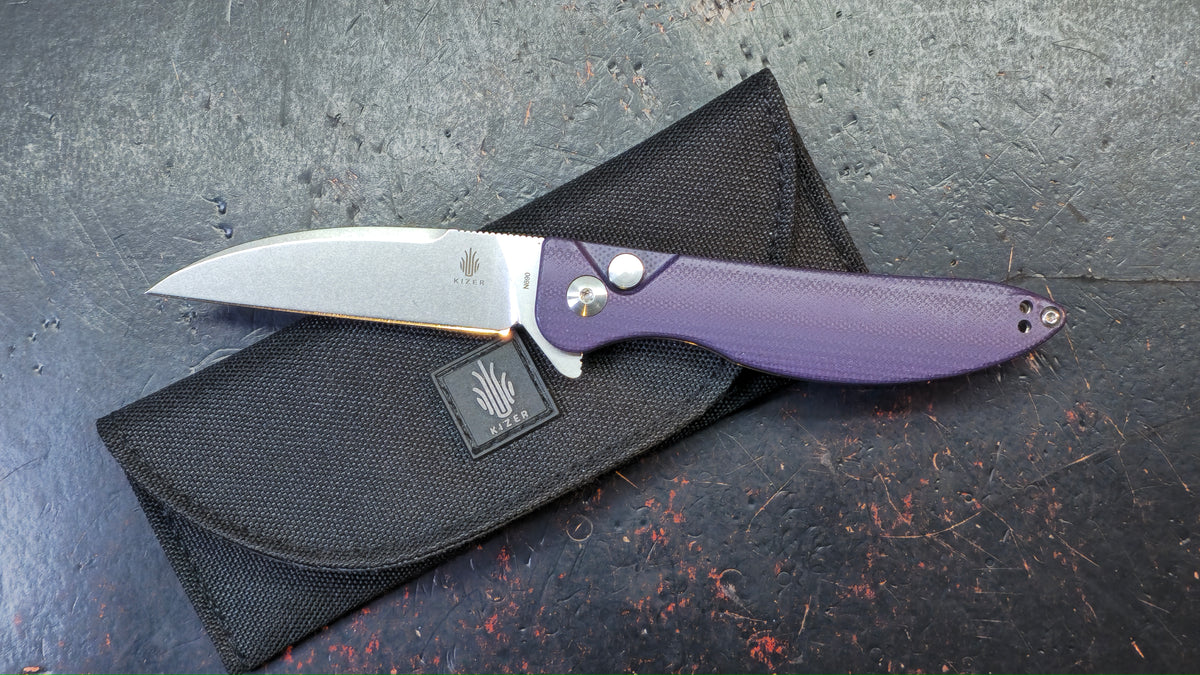 Kizer Sway Back G10 Handle N690 Blade
