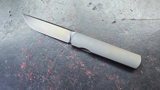 Mocenary Vision MK-33 SW or DLC Titanium Handle M390 Blade
