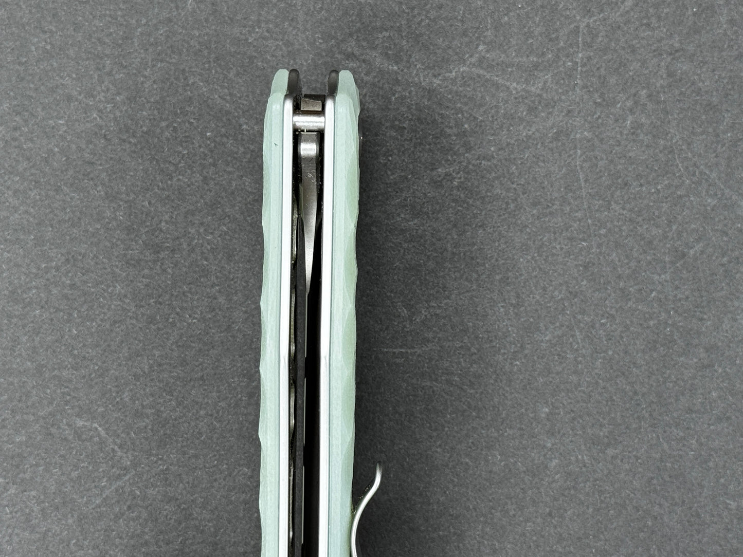 CIVIVI Spiny Dogfish (C22006-2) Folding, Liner Lock , 14C28N, Satin, Wharncliff, Plain Edge, Flat Grind, Handle: G10/Jade, (NEW - OPEN BOX)