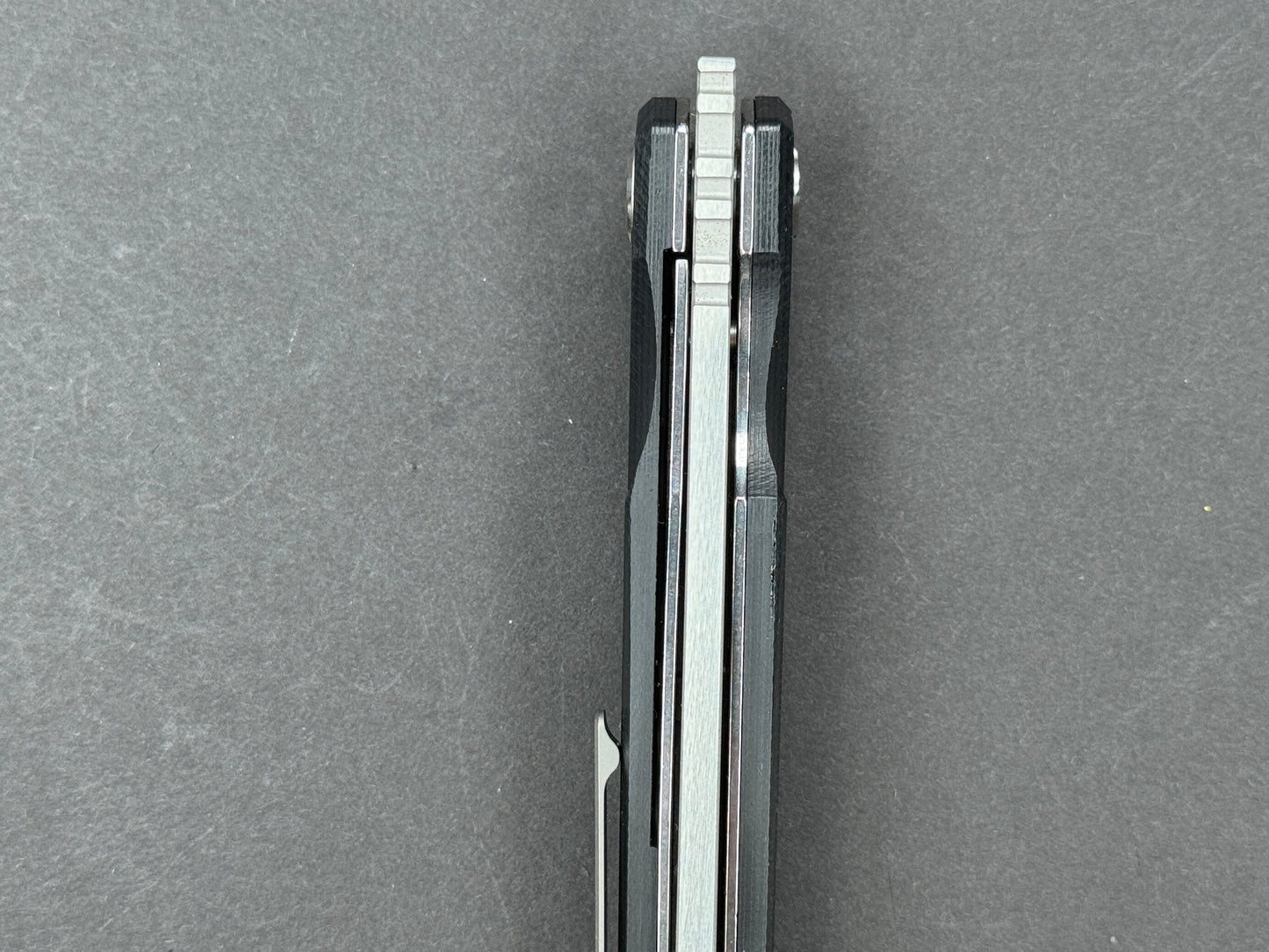 TWOSUN TS74 Folding, Liner Lock, D2, Satin, Hawkbill, Plain Edge, Full Grind, Handle: G10/Black, (NEW - OPEN BOX)
