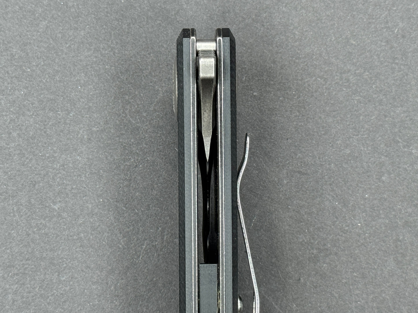 TWOSUN TS345 Folding, Liner Lock, D2, Satin/ Black Stonewash, Straight Back, Plain Edge, Full Grind, Handle: G10/Black, (NEW - OPEN BOX)