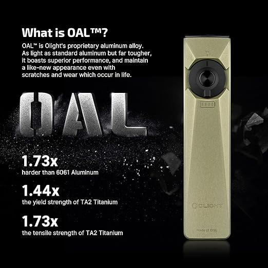 Arkfeld Ultra 3-in-1 EDC Flashlight with O-aluminum Material (NEW) MUST SELECT UPS SHIPPING AT CHECKOUT