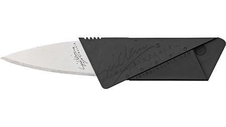 Cardsharp Credit Card Knife Black Polypropylene Body SS Blade