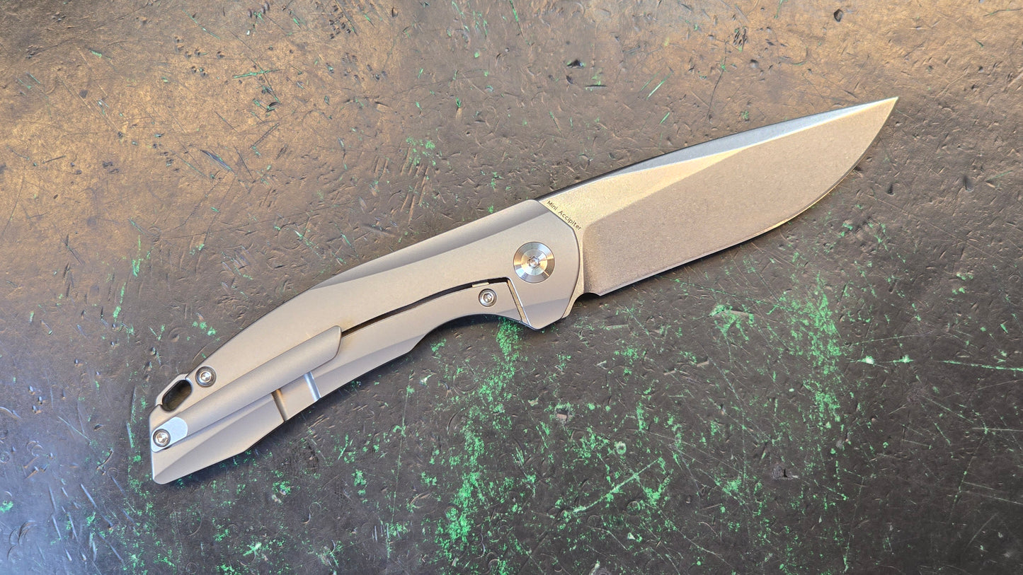 Kansept Mini Accipiter OD Micarta Handle S35VN (OPEN BOX - CLOSEOUT)