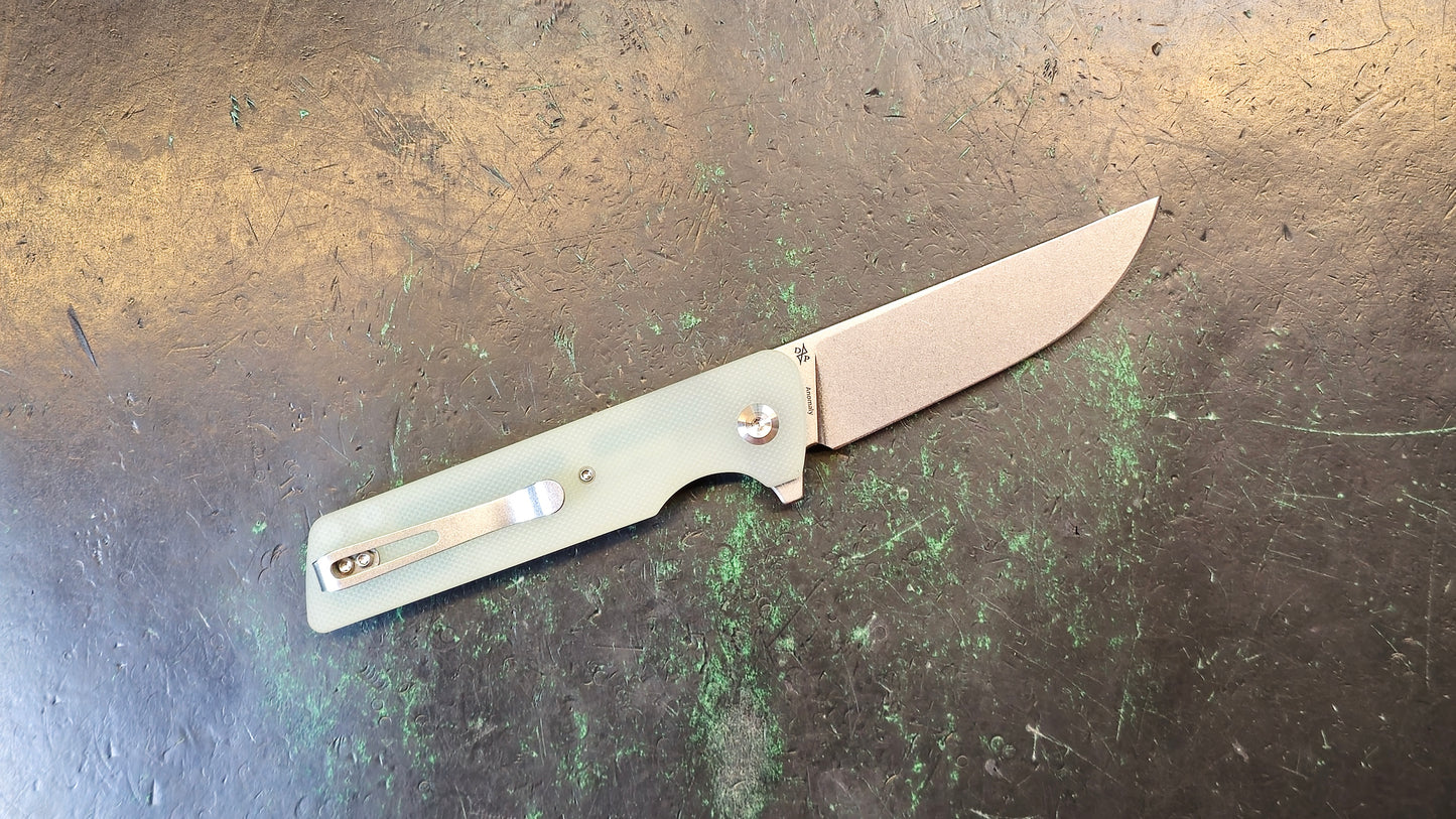 Tenable Anomaly Jade G10 Nitro-V Plain Edge Stonewash Finish (CLOSEOUT - OPENBOX)