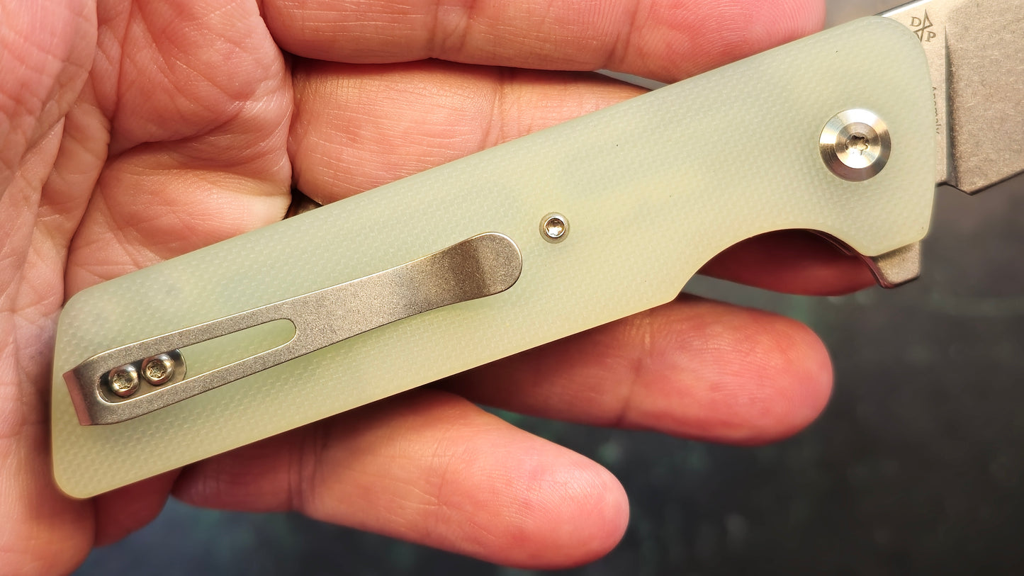 Tenable Anomaly Jade G10 Nitro-V Plain Edge Stonewash Finish (CLOSEOUT - OPENBOX)