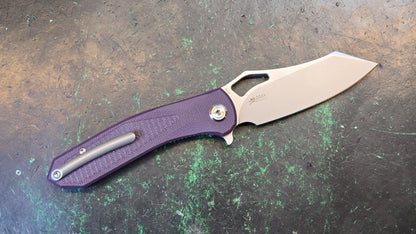 Kubey Drake Purple G10 3.46" Bohler M390 KB310G (NEW - OPEN BOX)