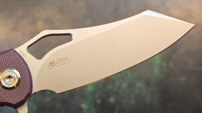 Kubey Drake Purple G10 3.46" Bohler M390 KB310G (NEW - OPEN BOX)