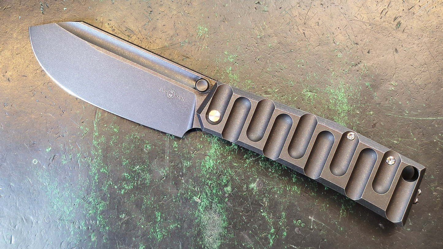 TWOSUN TS552 Black Titanium Handle D2 (NEW)