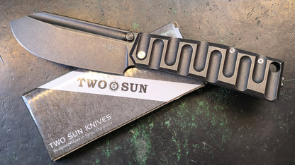 TWOSUN TS552 Black Titanium Handle D2 (NEW)