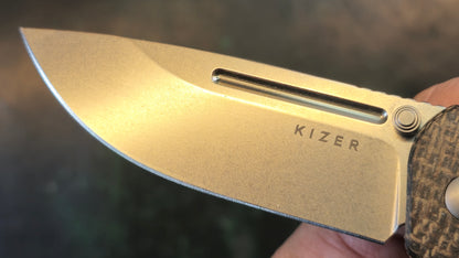 Kizer Escort | 154CM | Micarta (1 NIB & 1 NEW OPEN BOX)