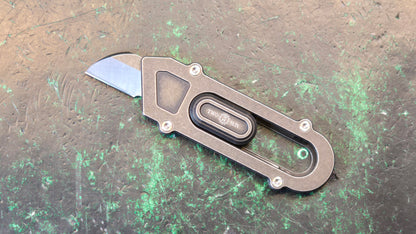 Twosun TS488-YJ01-TI Utility Knife Black Titanium (NEW)
