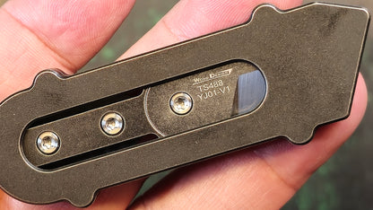 Twosun TS488-YJ01-TI Utility Knife Black Titanium (NEW)