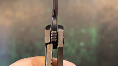 Mass Drop + Brad Zinker Dogtooth Titanium S35VN (NEW - Open Box)