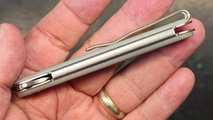 Real Steel Iris Natural G10 Satin 12C27  (New - OPEN BOX)