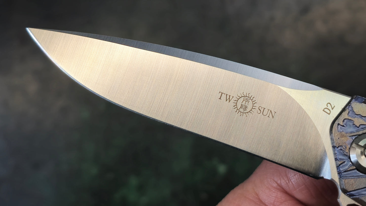 TWOSUN TS21 3D Topograph multi colored titanium D2 (NEW)