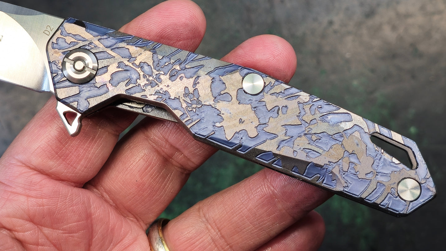 TWOSUN TS21 3D Topograph multi colored titanium D2 (NEW)