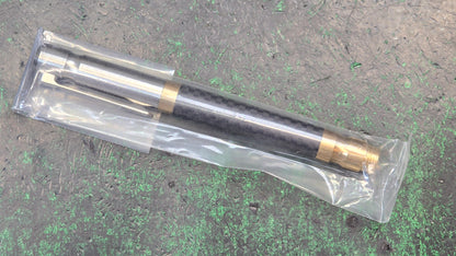 TWOSUN PEN06 TACTICAL POCKET PEN TITANIUM BRASS CARBON FIBER ALLOY BODY (NEW)