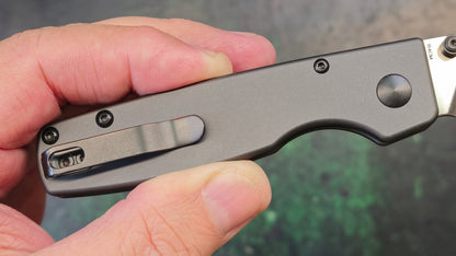 Kizer Original Black Aluminum Handle 3 Inch 154CM (NEW - OPEN BOX)