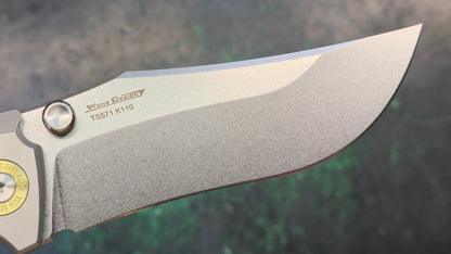 TWOSUN TS571 Titanium/Carbon Fiber Handle K110 (NEW - OPEN BOX)