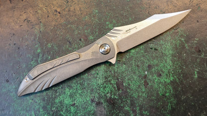 TWOSUN TS363 Gray Titanium Handle D2