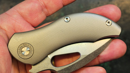 TWOSUN TS230 Titanium Handle 14C28N (NEW)