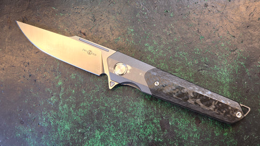 TWOSUN TS290 Black Carbon Fiber/Titanium Handle D2 (NEW)
